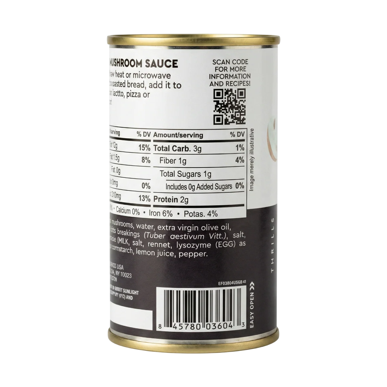 Black Truffles & Mushrooms Sauce 6.4 oz - Image 3