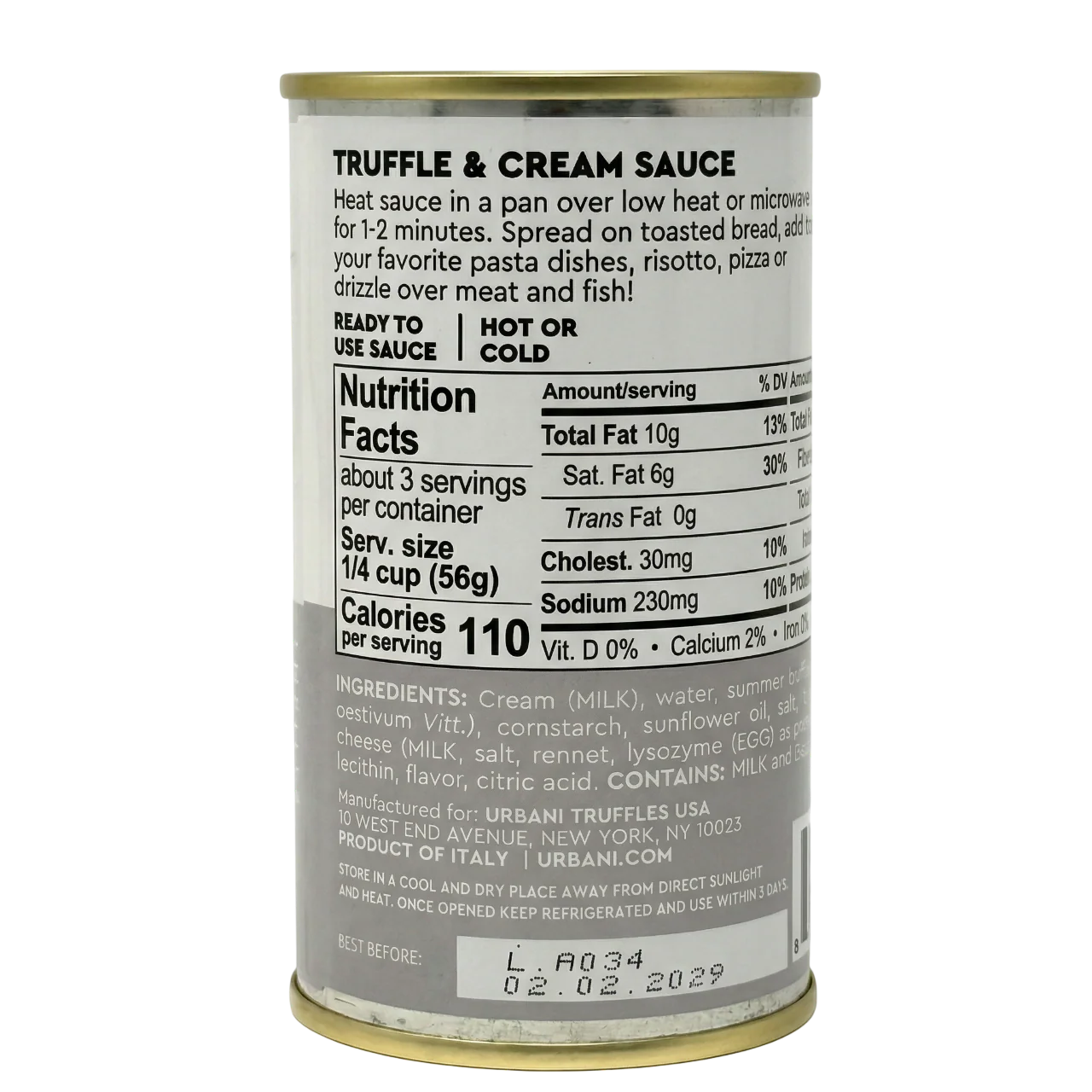 Cream & Truffles Sauce 6.4 oz - Image 2