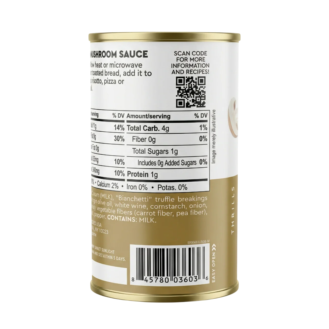 White Truffles & Mushrooms Sauce 6.4 oz - Image 3